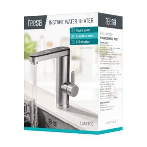 Inox LCD touch pretočni električni grelnik vode 3500W