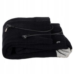 Set univerzalnih črnih električno ogrevanih nogavic 36-44 USB 4000mah