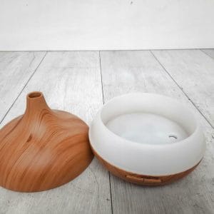 Pametni Wi-Fi difuzor eteričnih olj LED RGB vlažilec zraka 400ml Alexa Google Assistant 24 Pametni Wi-Fi difuzor eteričnih olj, LED RGB vlažilec zraka