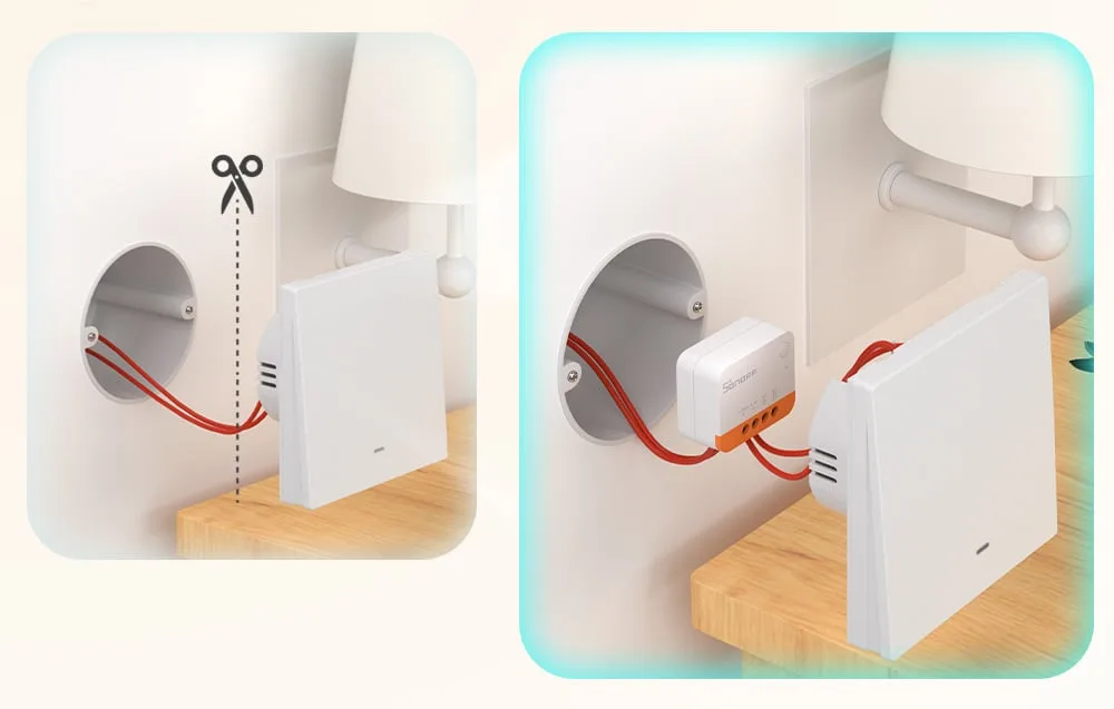 Set 2x pametno ZigBee 3.0 stikalo brez nevtralne žice 1-kanalno eWeLink AKCIJA - Image 12