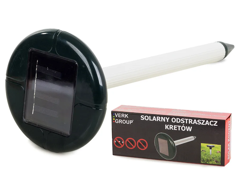Solarni ultrazvočni odganjalec voluharjev miši in krtov do 1000m2 - Image 10