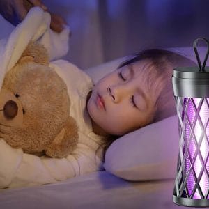 Aku. UV LED odganjalec prenosna svetilka uničevalec insektov 14cm AKCIJA 16 Akumulatorska UV LED svetilka za odganjanje in uničevanje insektov