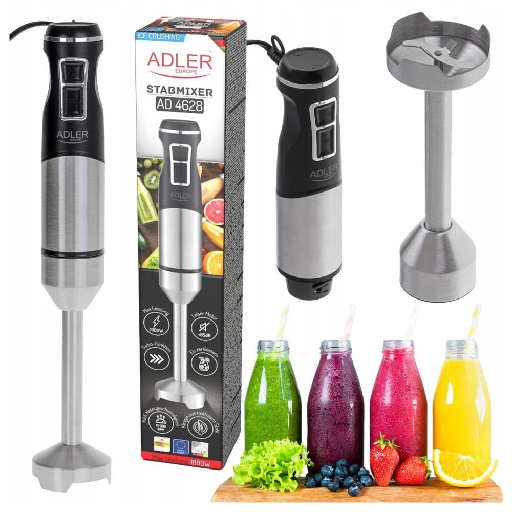 1500W inox ročni palični mešalnik in blender TURBO funkcija AKCIJA