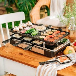 Električni Raclette stolni roštilj 1400W 30 Električni Raclette stolni roštilj 1400W