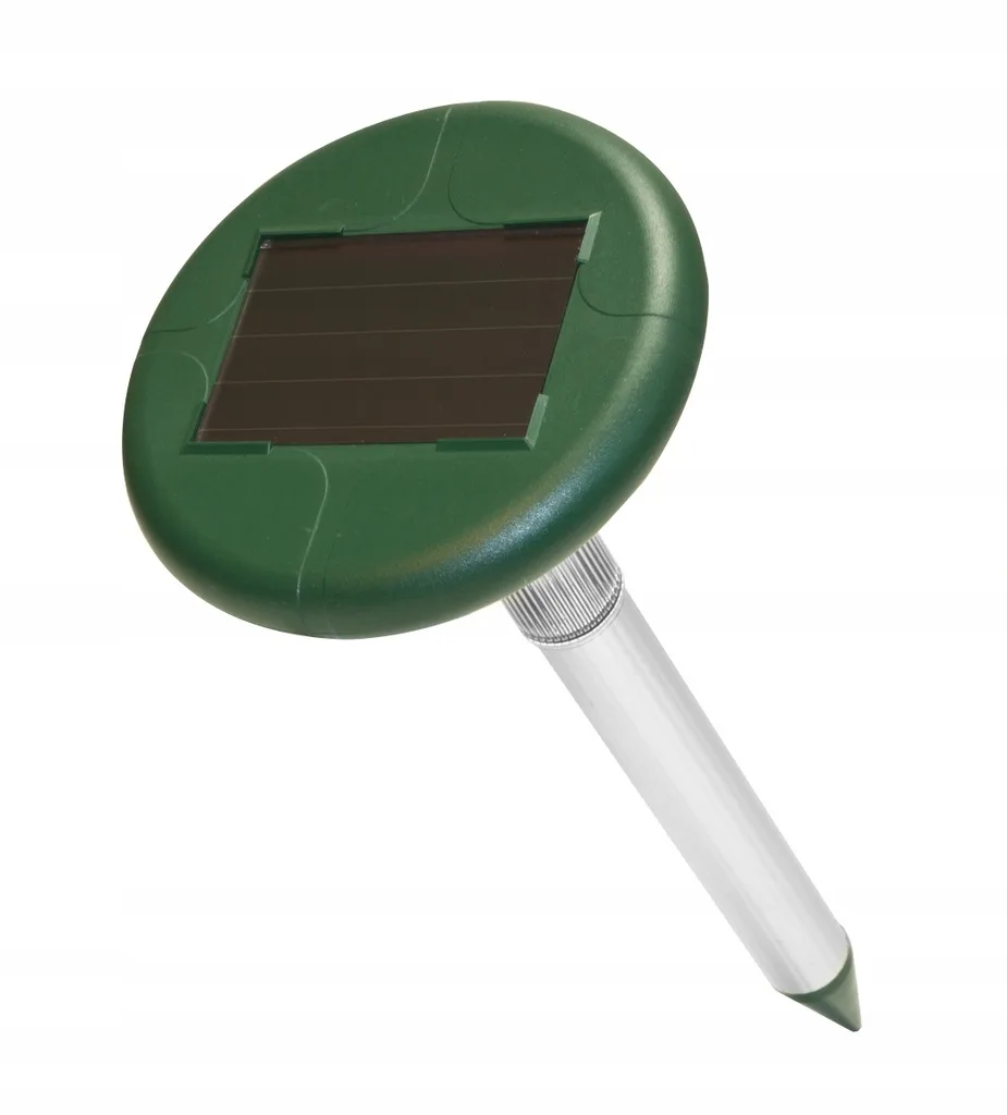 Set 2x solarni aku. 600mAh LED odganjalec voluharjev miši in krtov do 1000m2 - Image 7