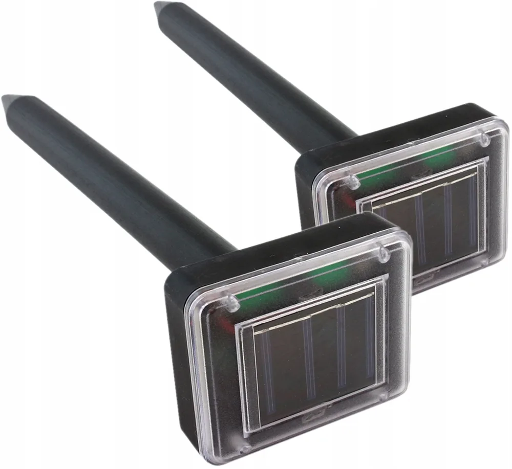 Set 2x solarni aku. 800mAh odganjalec voluharjev miši in krtov do 1000m2 - Image 7