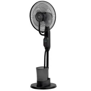 75W stoječi ventilator z vodno meglico na kolesih 43cm 2,8L daljinec