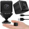 Punjiva mini WIFI 4K USB web špijunska kamera + magnetski nosač