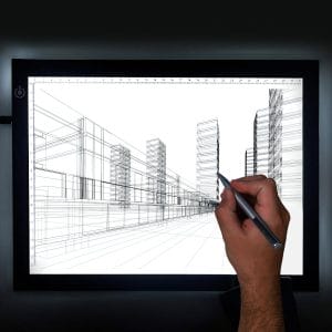 Velika grafična USB LED tablica A3 za slikanje in skiciranje 17 {