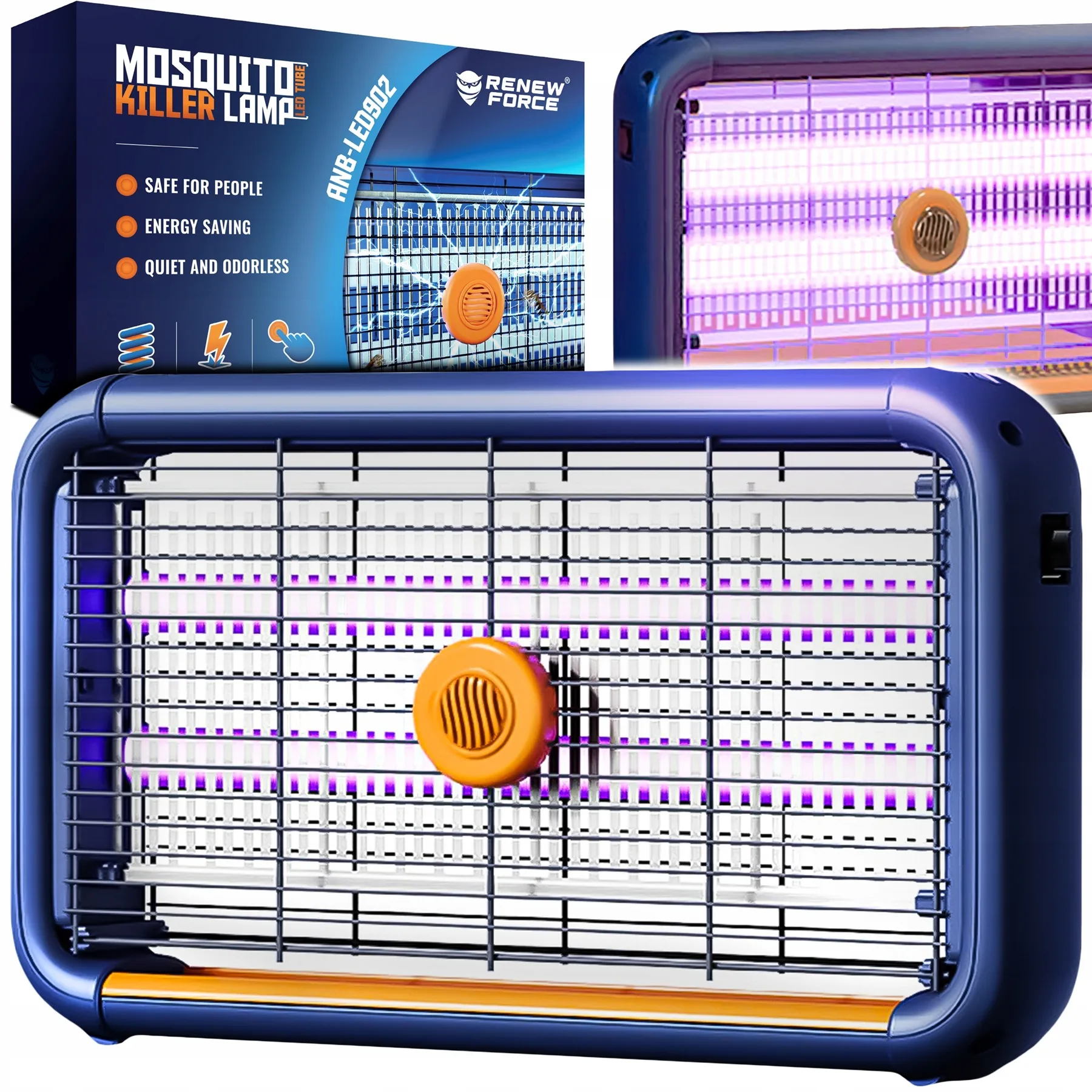 [ "Moćna viseća UV LED lampa za ubijanje komaraca 6W 40cm" ]
