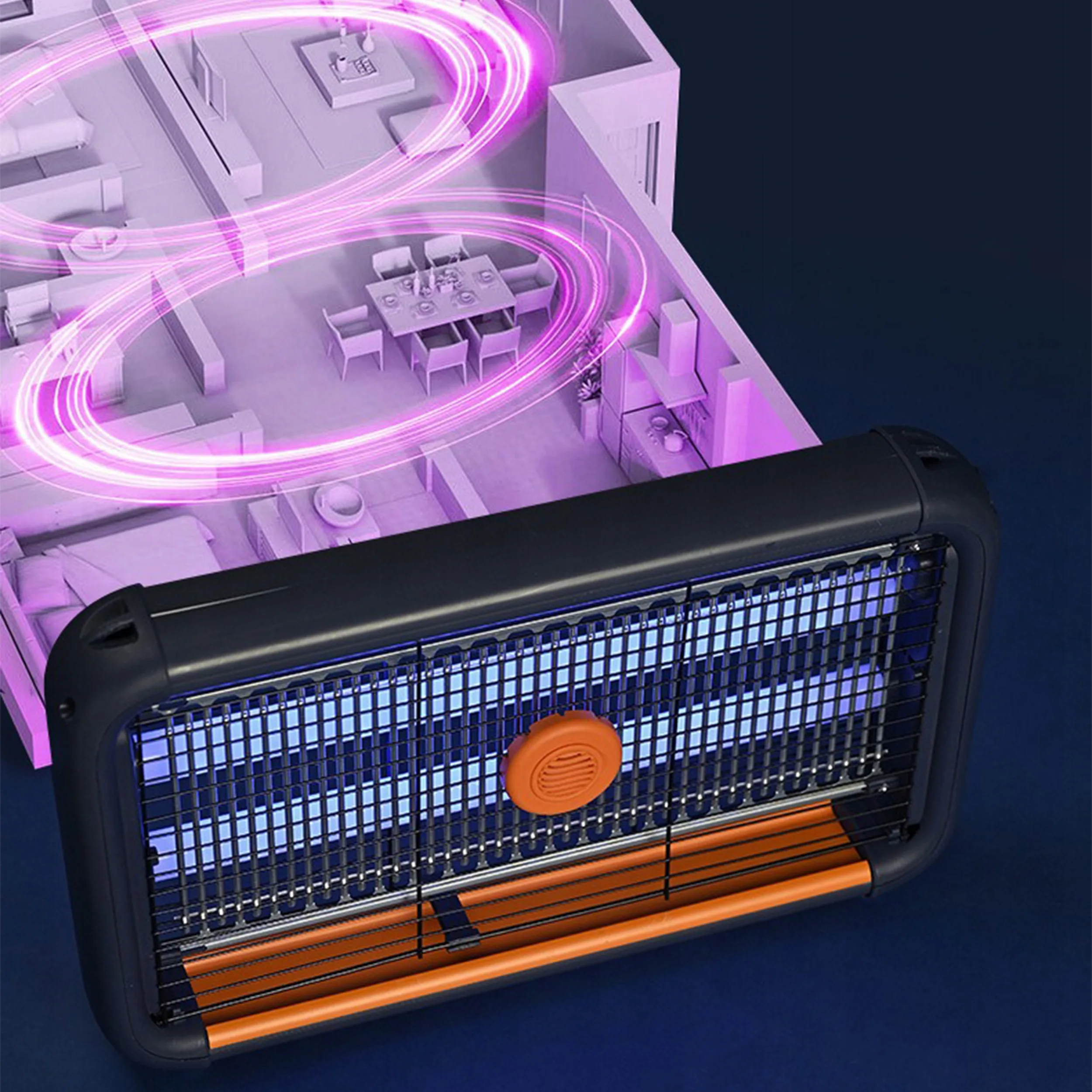 Snažna viseća UV LED lampa protiv insekata