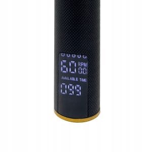 Inox akumulatorski LCD brivnik in strižnik za lase in brado USB črn