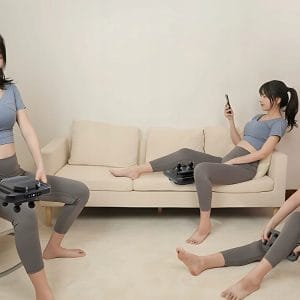 Aku. močan masažer za telo s 4 glavami masažni aparat USB