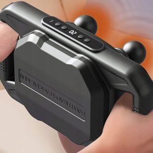 Aku. močan masažer za telo s 4 glavami masažni aparat USB