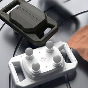 Aku. močan masažer za telo s 4 glavami masažni aparat USB