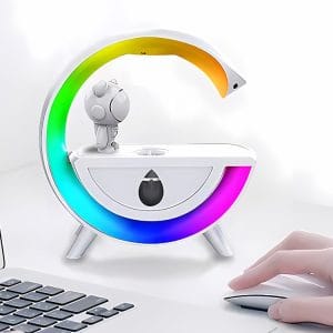 Astronavt LED RGB difuzor svetilka z bluetooth zvočnikom