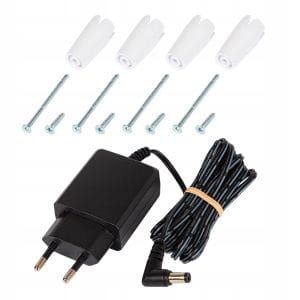 FM LED viseči kuhinjski radio LCD Bluetooth DAB+ bel