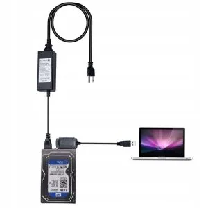 Alternativni prikaz univerzalnog USB adaptera i napajanja za SATA pogone CD DVD 480Mbps