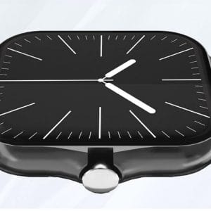 Aku. unisex športna pametna ura touch 2 pasova Bluetooth FitPro črna