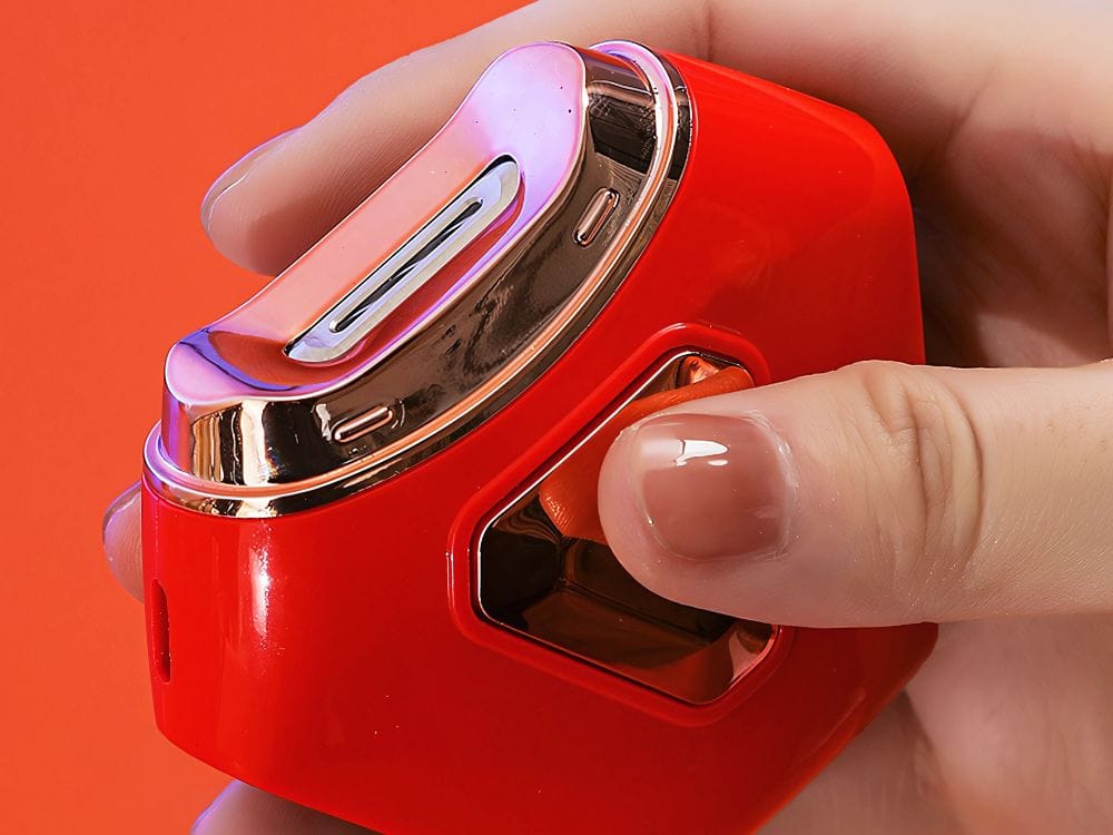 Aku. električni avtomatski ščipalnik za nohte USB s posodo 9 Avtomatski električni ščipalnik za nohte USB s posodo