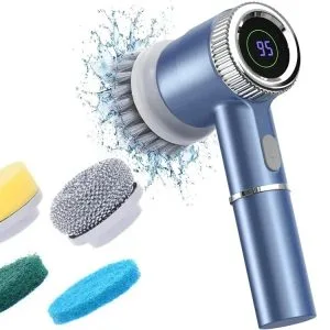 Alternative view of Brezžična 5v1 akumulatorska rotacijska krtača za čiščenje