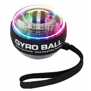 LED gyro ball žiroskopska žoga za vadbo zapestja 27 LED žiro žoga za vadbo zapestja