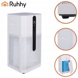 HEPA čistilec zraka Ioniqs LCD touch WIFI APP Smart Life 370m3/h 30 HEPA čistilec zraka Ioniqs z LCD zaslonom na dotik in Wi-Fi