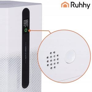 HEPA čistilec zraka Ioniqs LCD touch WIFI APP Smart Life 370m3/h 22 Beli Ioniqs HEPA čistilec zraka z LCD zaslonom na dotik