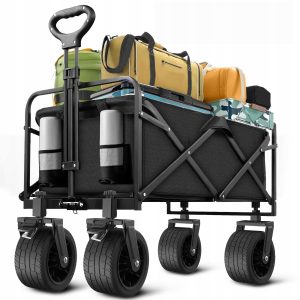 Zložljiv transportni voziček buggy za plažo in kampiranje 88cm 20 Zložljiv transportni voziček buggy za plažo in kampiranje 88cm