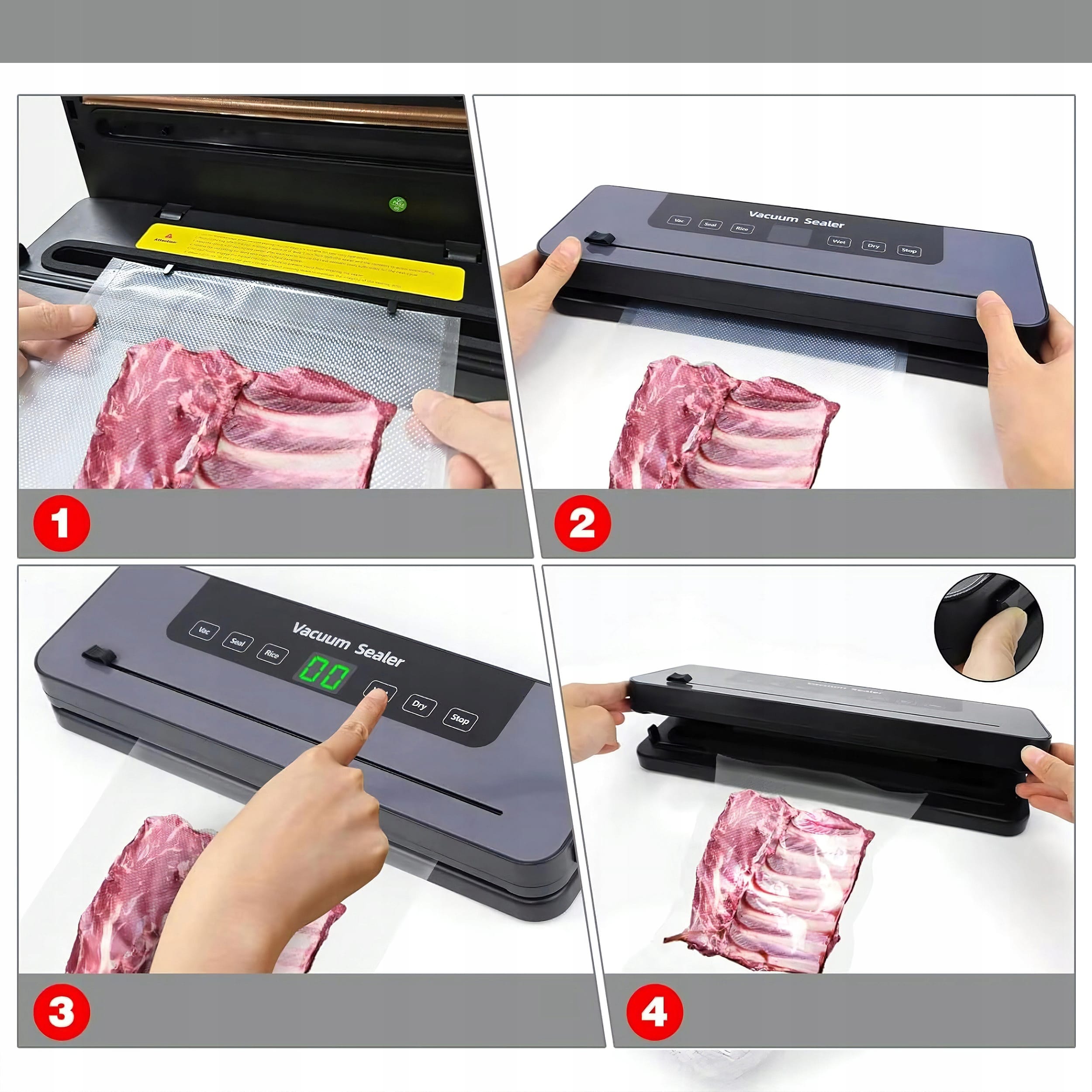 140W aparat za vakuumiranje in varjenje z rezalnikom LCD touch 10 140W aparat za vakuumiranje in varjenje z rezalnikom LCD touch - slika 9