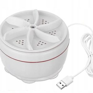 Prenosni mini rotacijski potovalni pralni stroj USB 23 {