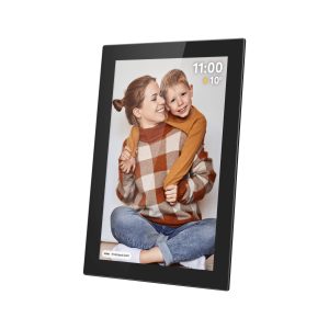 Touch digitalni foto okvir FRAMEO Wi-Fi zvočnik 10,1" črn + APP 28 Touch digitalni foto okvir FRAMEO Wi-Fi zvočnik 10,1" črn + APP