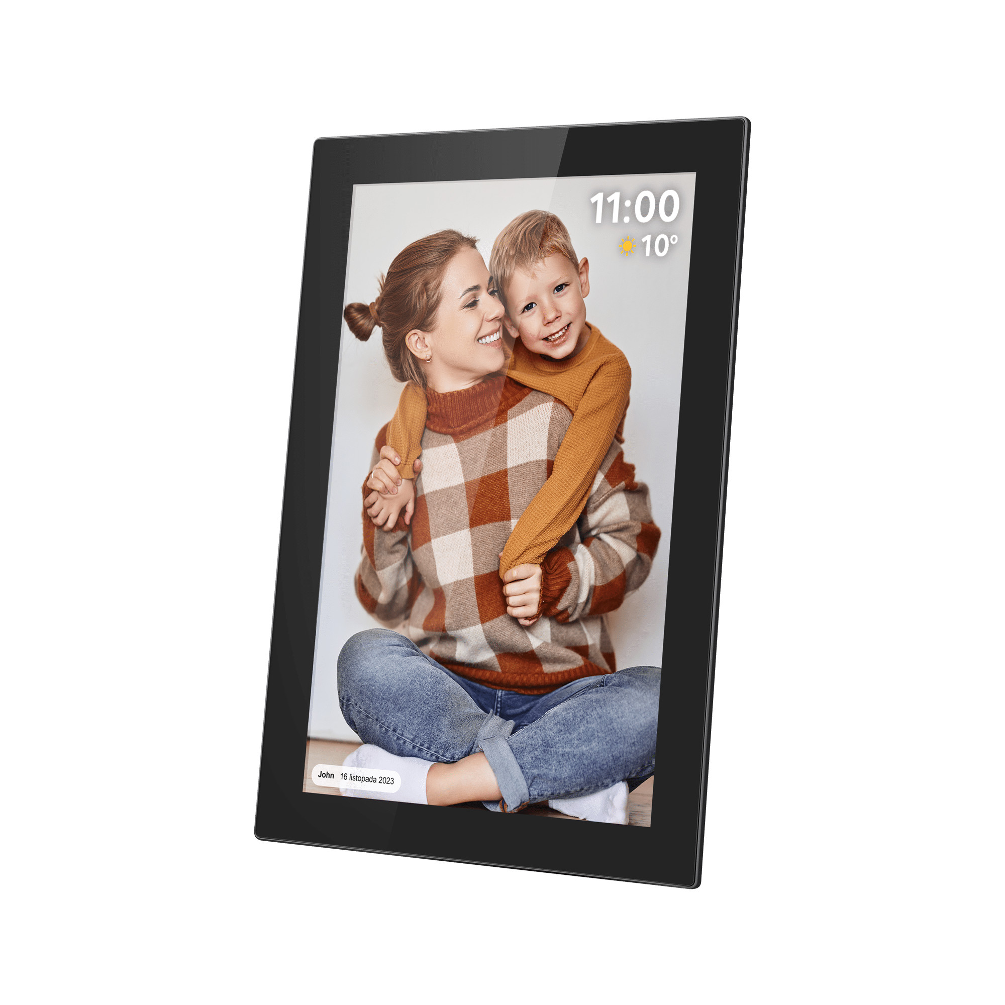 Touch digitalni foto okvir FRAMEO Wi-Fi zvočnik 10,1" črn + APP 12 Touch digitalni foto okvir FRAMEO Wi-Fi zvočnik 10,1" črn + APP - slika 10