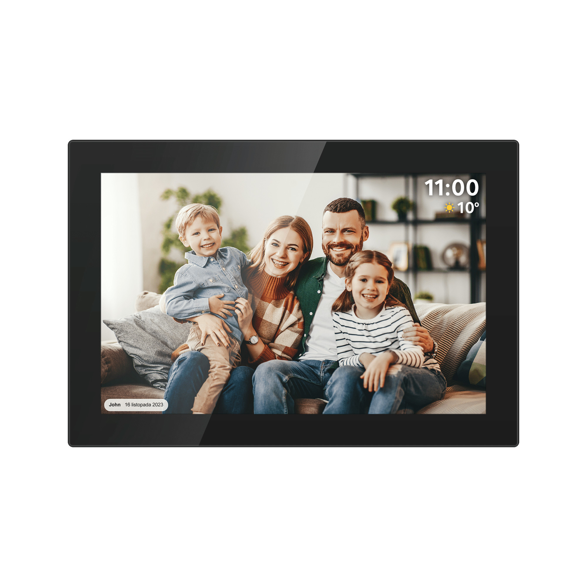Touch digitalni foto okvir FRAMEO Wi-Fi zvočnik 10,1" črn + APP 14 Touch digitalni foto okvir FRAMEO Wi-Fi zvočnik 10,1" črn + APP - slika 12