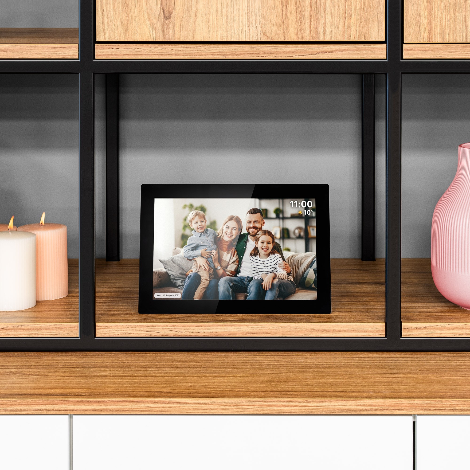 Touch digitalni foto okvir FRAMEO Wi-Fi zvočnik 10,1" črn + APP 9 Touch digitalni foto okvir FRAMEO Wi-Fi zvočnik 10,1" črn + APP - slika 7
