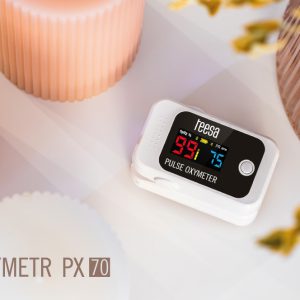 Pametni pulsni oksimetar za prst i monitor otkucaja srca LCD Bluetooth + aplikacija
