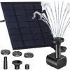 Solarna vrtna fontana črpalka za ribnike