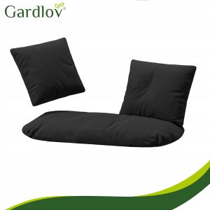 Blazine za vrtno visečo dvojno gugalnico črne