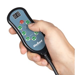 24W električni shiatsu masažer nog z gretjem 20 masažnih glav