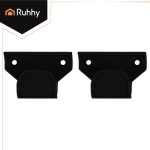 Univerzalni rolo zaščitna zložljiva varnostna vrata do 160cm črna