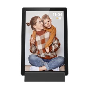 Digitalni okvir za fotografije s dodirnom baterijom od 5000 mAh, FRAMEO Wi-Fi zvučnikom, 32 GB, 10,1" + aplikacija