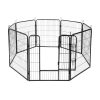8 delna kovinska modularna ograda za kužke ali mačke 80x100cm