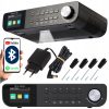 FM LED viseči kuhinjski radio LCD Bluetooth DAB+ črn