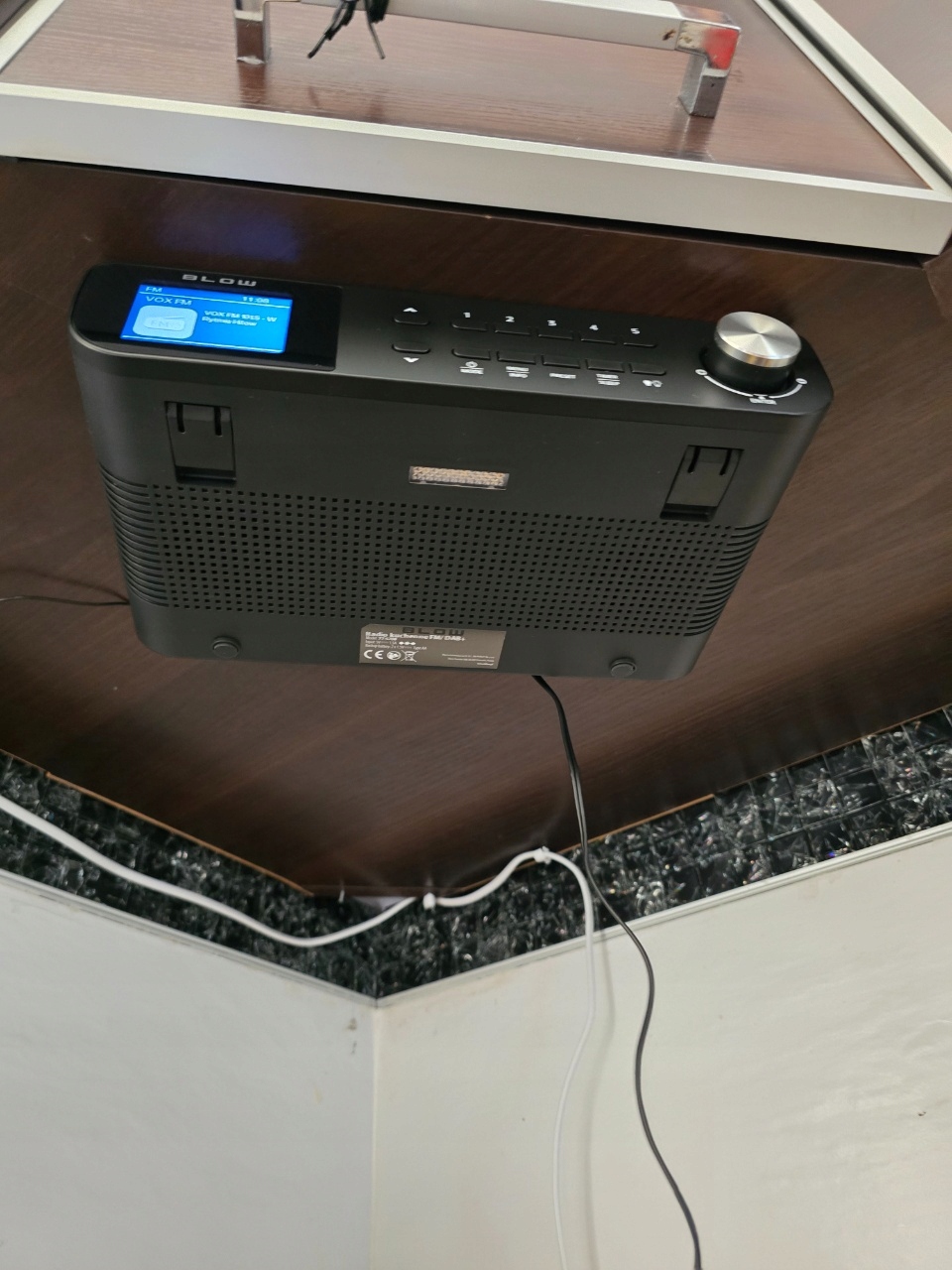 FM LED viseči kuhinjski radio LCD Bluetooth DAB+ črn 11 FM LED viseči kuhinjski radio LCD Bluetooth DAB+ črn - slika 9