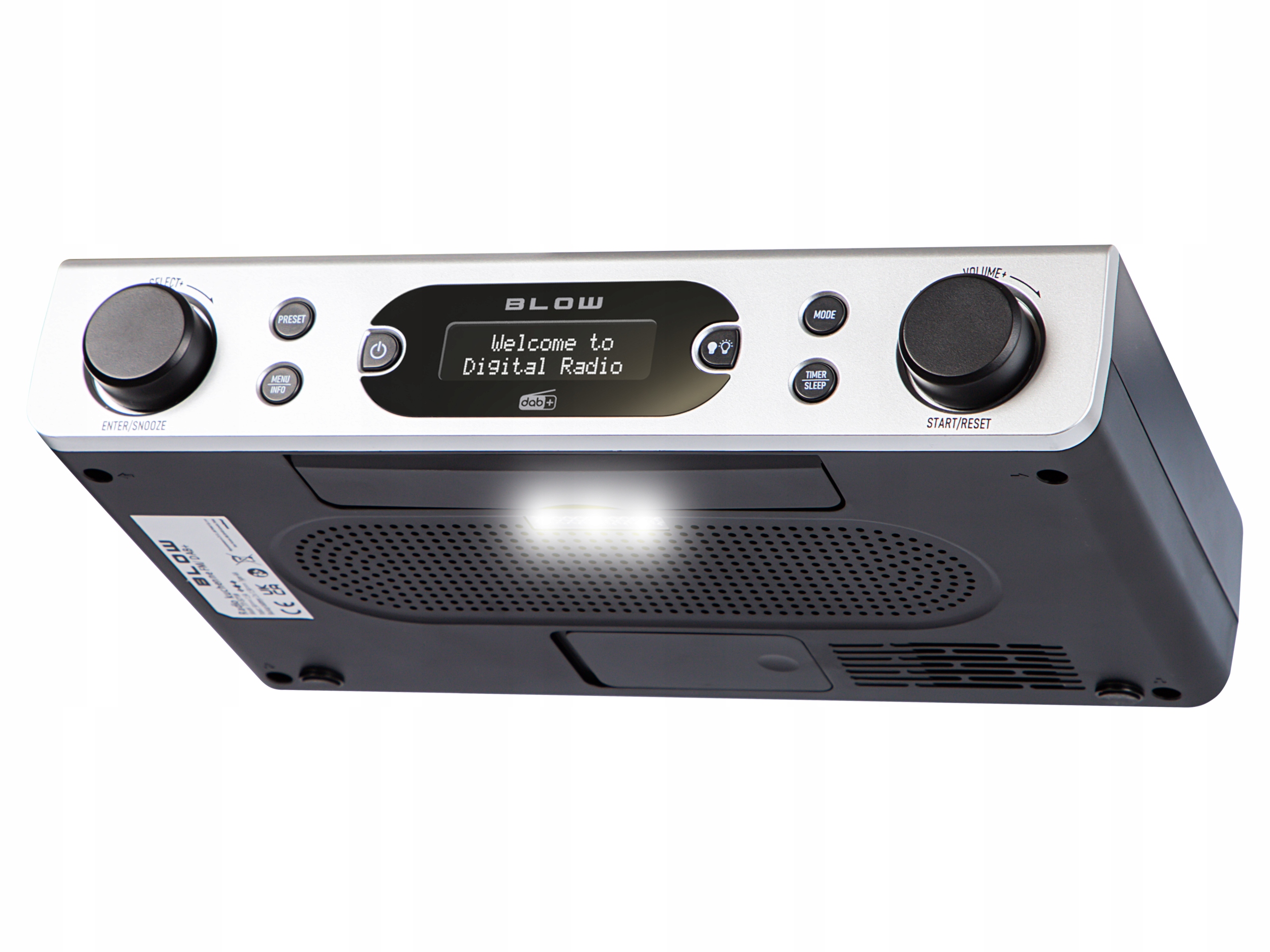 FM LED viseči kuhinjski radio LCD DAB+ RK2 srebrn 10 FM LED viseči kuhinjski radio LCD DAB+ RK2 srebrn - slika 8