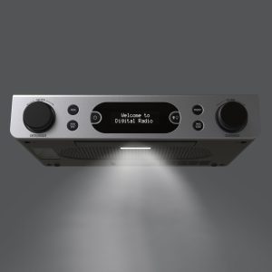 Alternative view of FM LED viseči kuhinjski radio LCD DAB+ RK2 srebrn