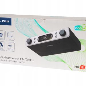 FM LED viseči kuhinjski radio LCD DAB+ RK2 srebrn 21 FM LED viseči kuhinjski radio LCD DAB+ RK2 srebrn