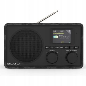 Prenosni LCD kuhinjski radio FM DAB+ RK5 bluetooth črn