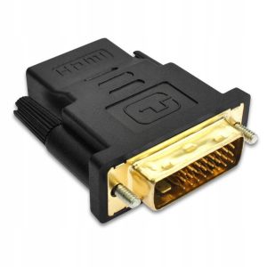 MOJAoprema.si 96 Črn dvosmerni HDMI adapter na DVI 4K za povezavo monitorja in računalnika