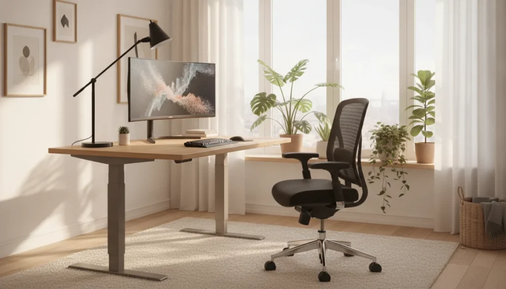 Kako ustvariti popolno ergonomsko domačo pisarno za večjo produktivnost 5 Kako ustvariti popolno ergonomsko domačo pisarno za večjo produktivnost